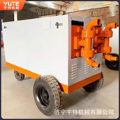 堵漏灌浆机活塞高压自流平砂浆输送泵YSJ300液压砂浆泵