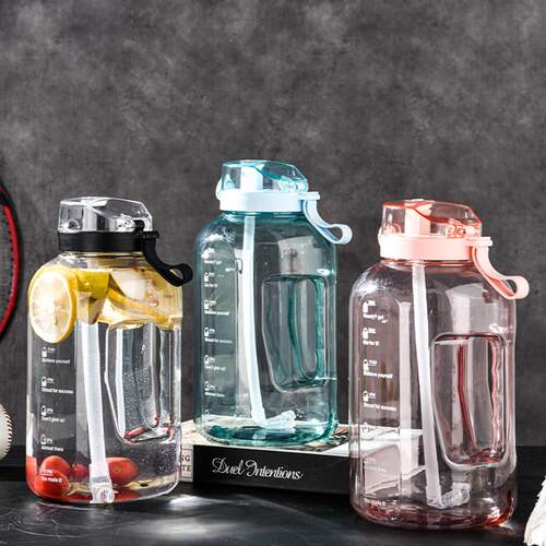 1 Gallon Sport Bottle Big Capacity Tritan Water Bottle Kettl