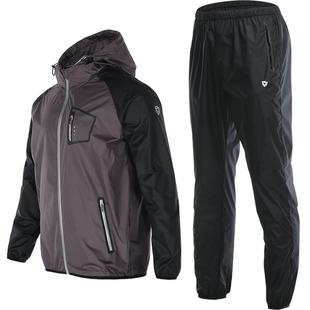 sweat sweating sauna tops ski running suits training