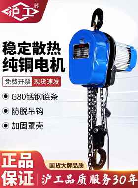沪工环炼电动葫芦220V1吨2吨3吨5吨炼条倒炼提升机吊机起重机