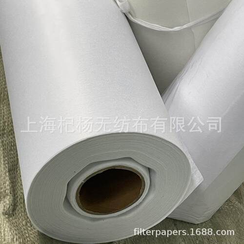 汽车厂用清洗液冷却液无纺布过滤纸 磷化脱脂滤纸