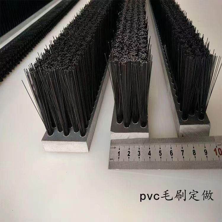 新款直销热销工业毛刷PVC清洁除尘条形毛刷清扫工业用pp长条板刷