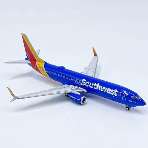 20CM东方航空波音737飞机模型带轮子合金静态客机DHL西南国航海南