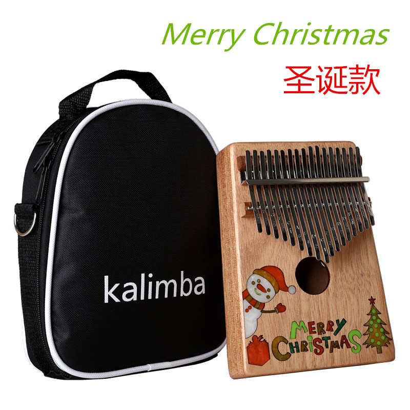 圣诞拇指琴卡林巴17音手指钢琴 便携乐器WINLY Kalimba手指琴