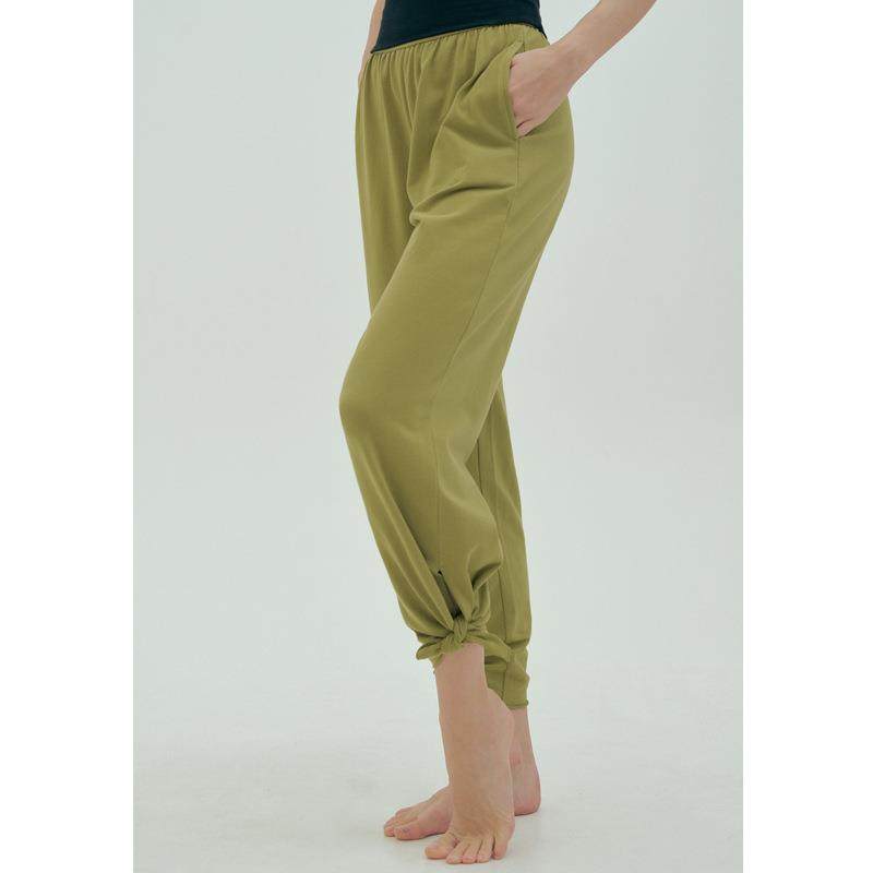 Yoga Fitness Sports Pants High Waist Loose Wide Leg Cuffed