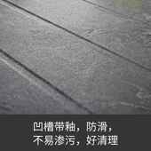 淋房地室板石卫生浴室防滑间石大理浴石拉槽防滑板淋浴间淋浴拉槽