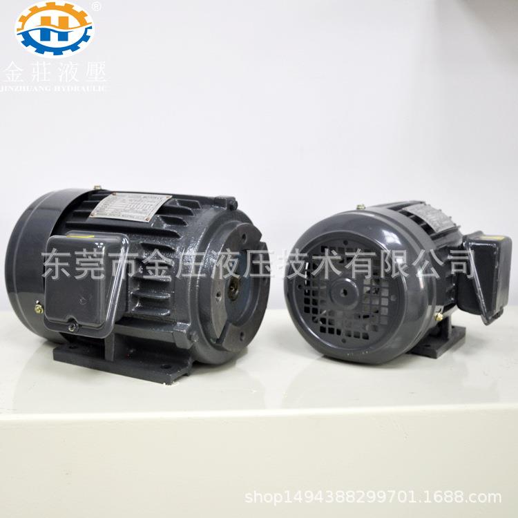 厂家供应液压系统配件 电机3.75KW 电源380V/220V开关液压泵电动
