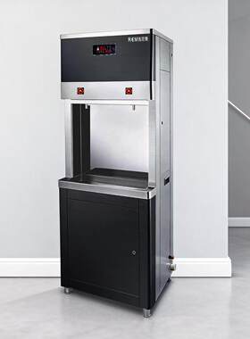 柜式饮水机校园步进式直饮机不锈钢自动电开水器不锈钢材质