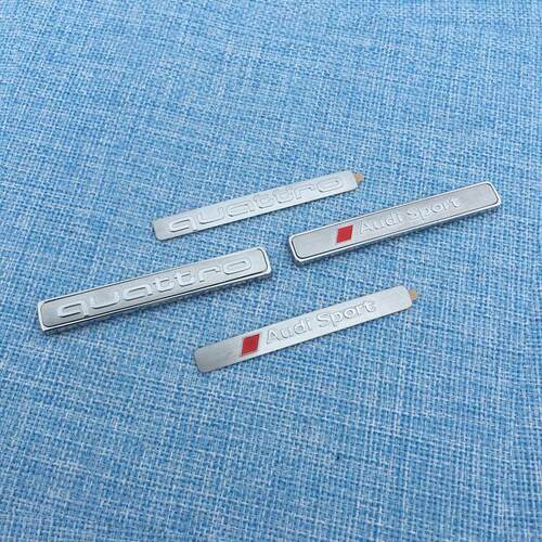 适用a3a4la5 a6l a7a8LQ2LQ3Q7Q5内饰车标中控车标贴四驱运动版车