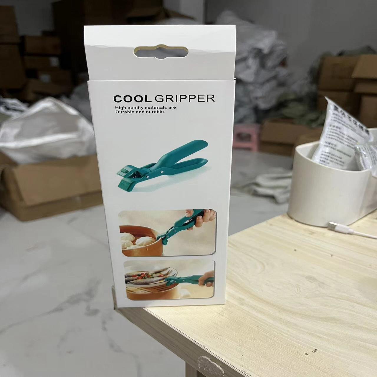 盘器跨境防滑创意厨房硅胶防盘夹