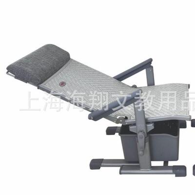 师生之友可躺休中小学生椅源头厂家下躺式午休课桌椅（下躺式）