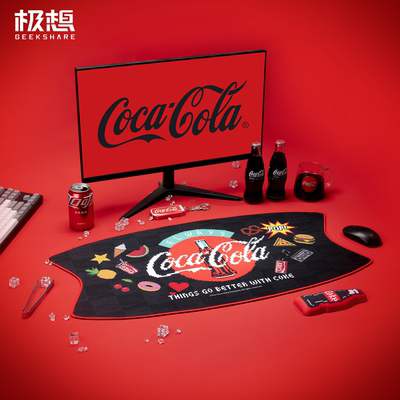 极想鼠标垫手腕托套装超大号办公电脑桌垫笔记本台式加大加厚锁边