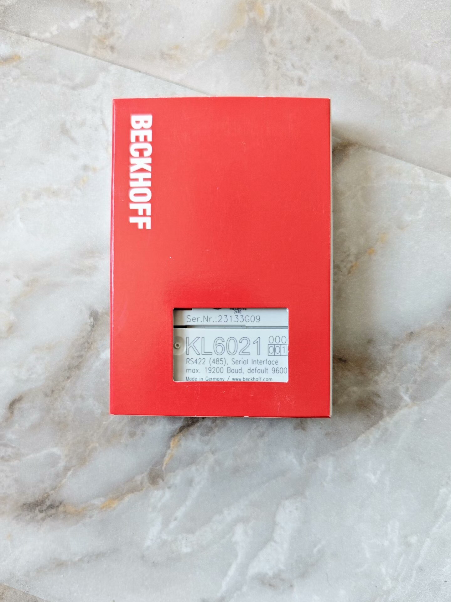 倍福KL6021-0010模块，RS422接口，成色漂亮带包