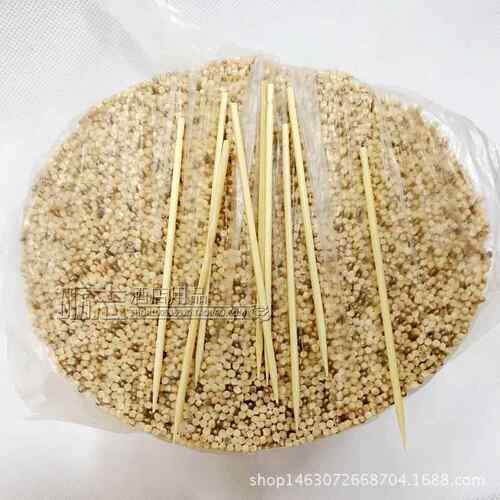 直销新款竹子水果竹签 KTV酒饭店餐厅水果签叉 竹子单头牙签 土豆