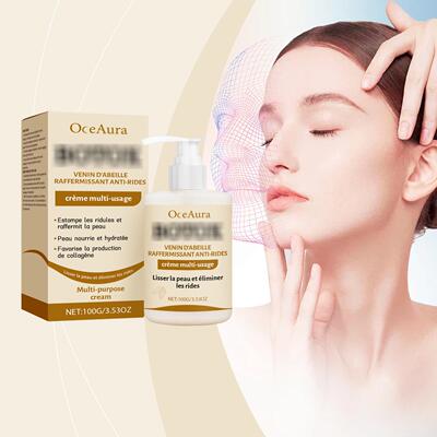 OCEAURA Facial Skincare Cream - Bee Venom Moisturizer for Hy