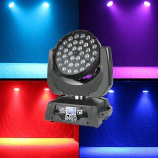 36颗led调焦摇头染色灯18W六合一婚庆酒吧舞厅迪厅旋转舞台摇头灯
