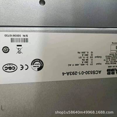 ABB变频器ACS530-01-293A-4全新正品 议价
