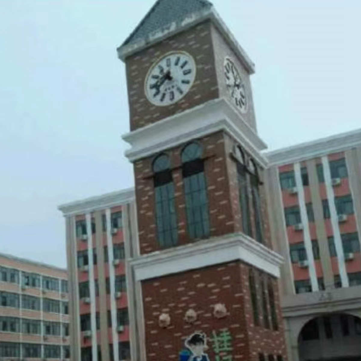 钟塔钟安装 塔钟定制控制器花坛学校建筑广场钟表专业 大钟