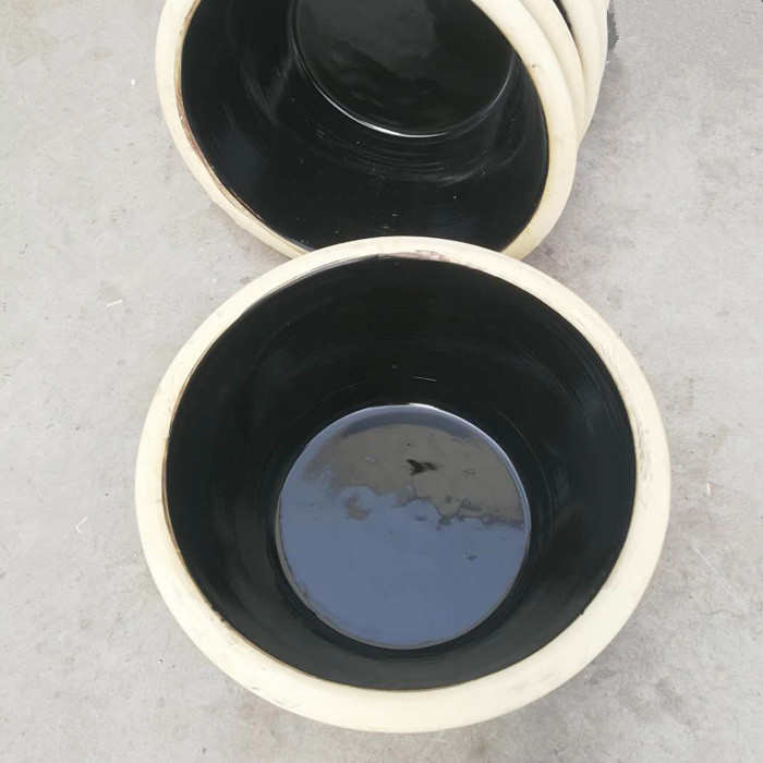 和面盆陶瓷家用揉面发面盆大号瓦盆厨房老式陶瓷盆粗陶活面盆加厚