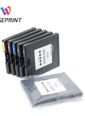 冠印VP650 550彩色打印头标签机墨盒宽幅高速打印不干胶材料黄色