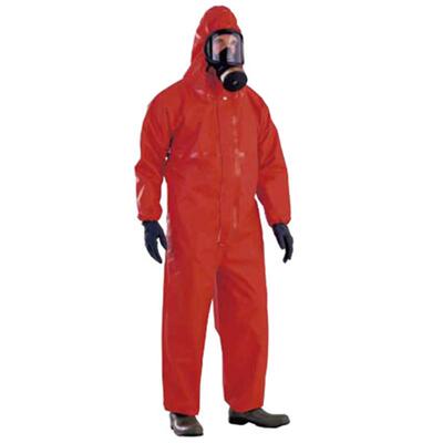代尔塔液密中型连体防化服 401020耐酸碱防护服 防火阻燃防护服