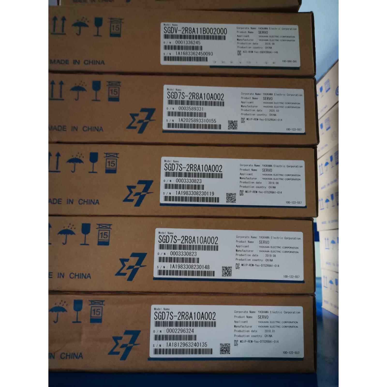 全新原包装正品安川5系列伺服电机SGD7S-2R8A10A002质保包邮议价