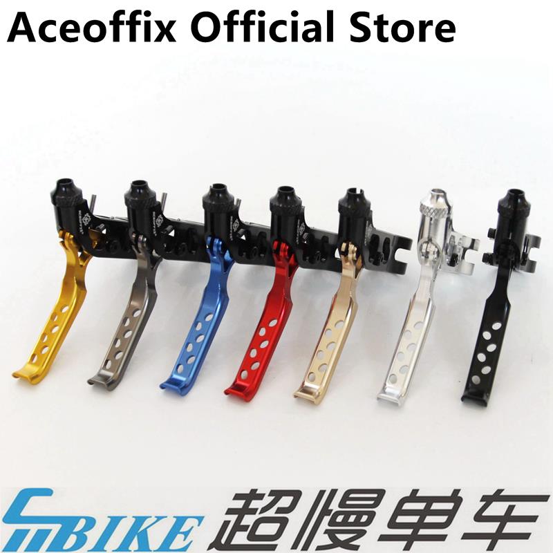 ￥%#7075 brake小布cnc刹把整合指拨刹车公路刹车把其cx