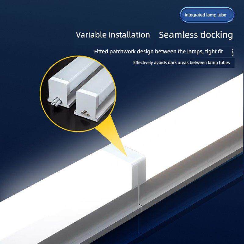 T8低压led灯管超亮交流直流可串接12V48V60V通用一体化T5日光灯