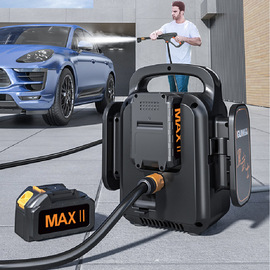 充电落地锂电洗车器洗车水，自动无线洗车喷，高压水自吸套装
