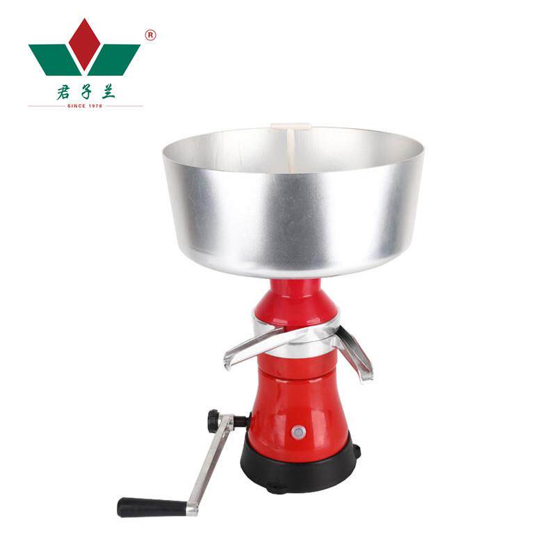 铝合金手动牛奶分离机酥油机小型家用离心奶油分离脱脂机产地