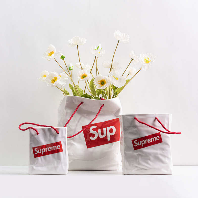 厂家直销SUP纸袋花器简约现代摆件客厅桌面书房样板房创意家居软,特色手工艺,其他特色工艺品,淘宝优惠券,粉丝福利购,淘宝优惠卷