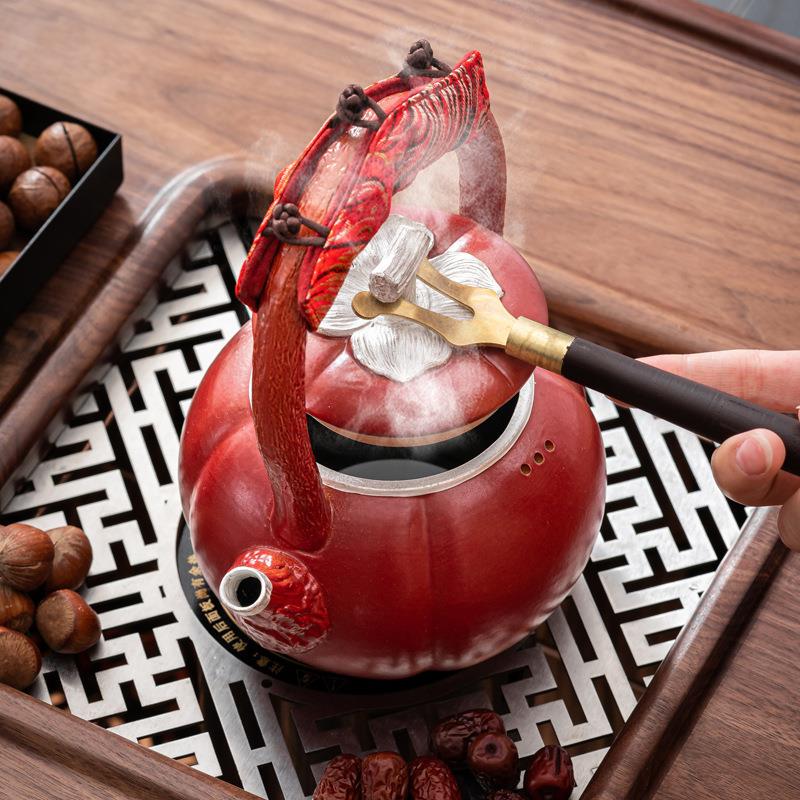 贵烧壶围炉煮茶陶瓷茶煮茶壶器家用泡茶壶电壶陶GQ060炉煮水水壶