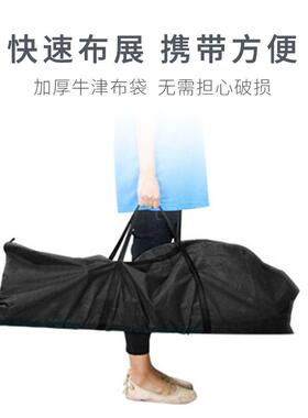 告签到墙YBN司公年会快幕喷秀绘布展架背景签名展会拉网展示架广