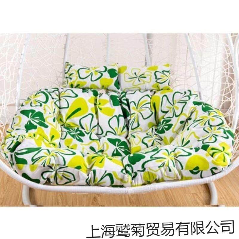 吊篮坐垫秋千鸟巢坐垫单人双人藤椅吊床换洗布套沙发吊椅可拆洗