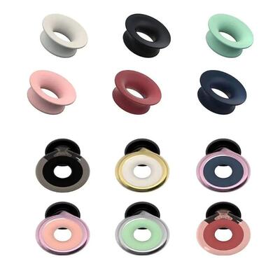 12Pcs Silicone Ring Earplugs Noise Reduction 5 dB Noise Ring