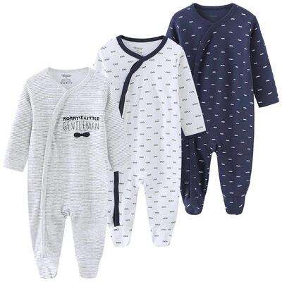 Unisex Baby Organic Cotton Snap Footed Sleep and Play Pajama