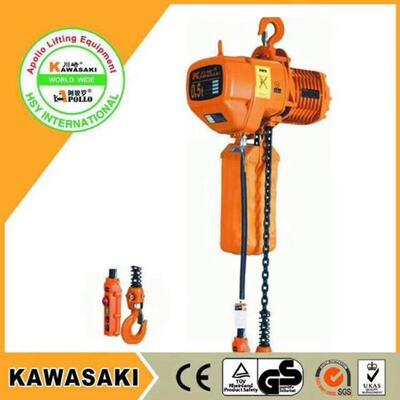 i现货川kawasak运行式环链电动葫芦KK2BB型2吨xKKBB3米20v二相崎