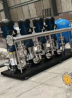 二次增压供水系统 变频恒压供水设计方案 恒压供水一拖二