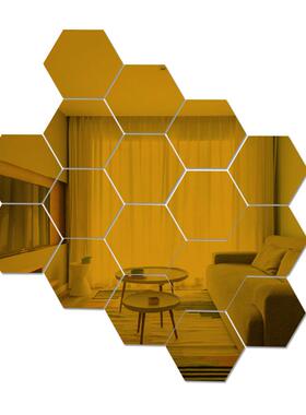 Wholesale Hexagonal Acrylic Wall Stickers for Personalized a