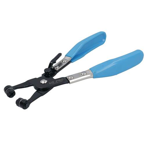 AB Tools 直管夹拆卸钳 带交叉槽钳口旋转头 铅封钳 型号AV110