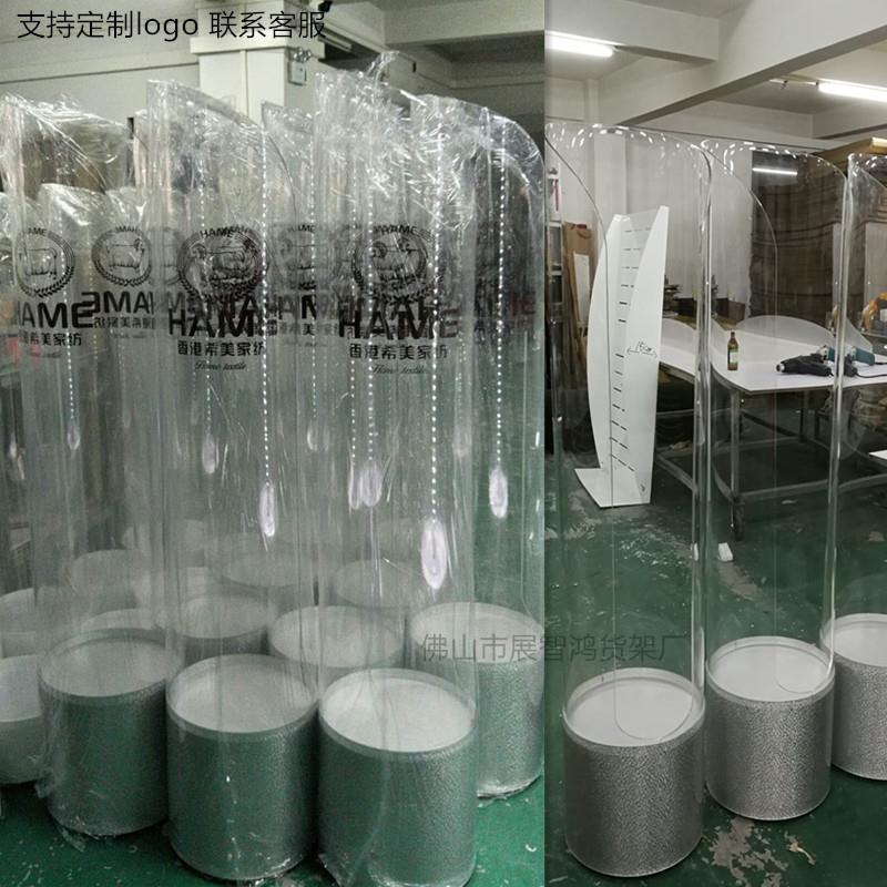 枕柜亚克头力U展型枕头柜颈枕展柜有70玻璃枕头示柜飞机机头枕货