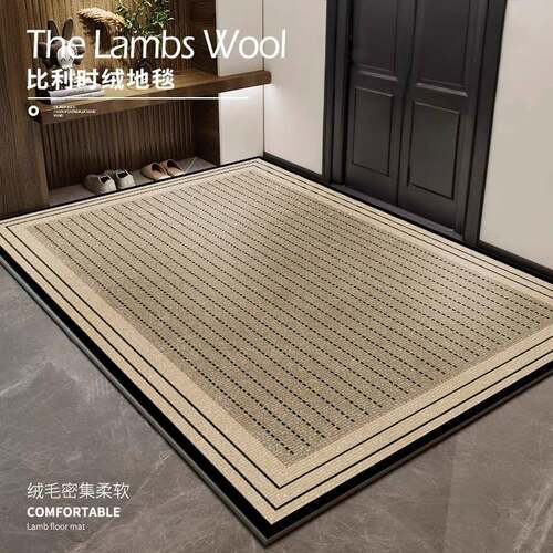 入户门地垫耐脏免洗进门简约高级门垫家用防滑耐磨地毯脚垫可裁剪