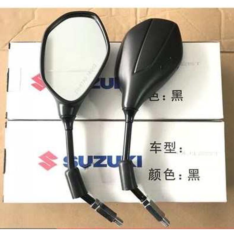 铃木摩托车后视镜酷道150极客飒乐至丽至110小海豚反光镜倒车镜