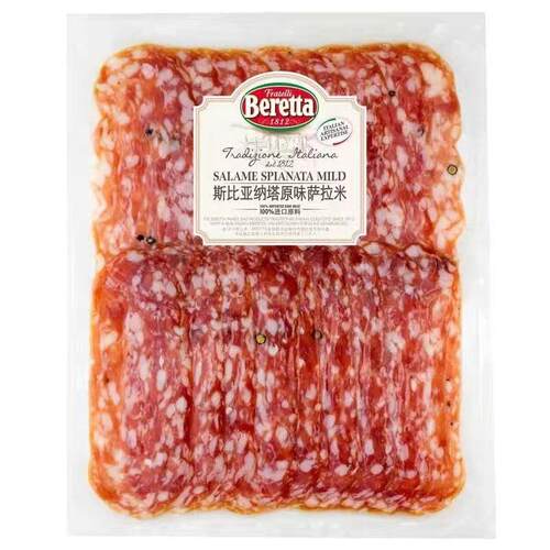 Beretta斯比亚纳塔萨拉米辣味切片100g Spianata Salami即食