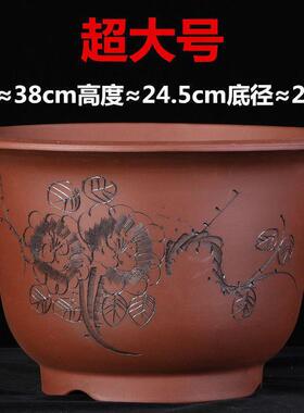 花盆 陶盆大陶瓷大号特大号陶瓷兰花盆绿萝吊兰阳台种菜