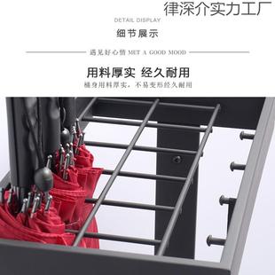 铁酒艺伞雨伞置物桶伞架商用店大堂雨O伞放置架LOG制LNC定雨架收