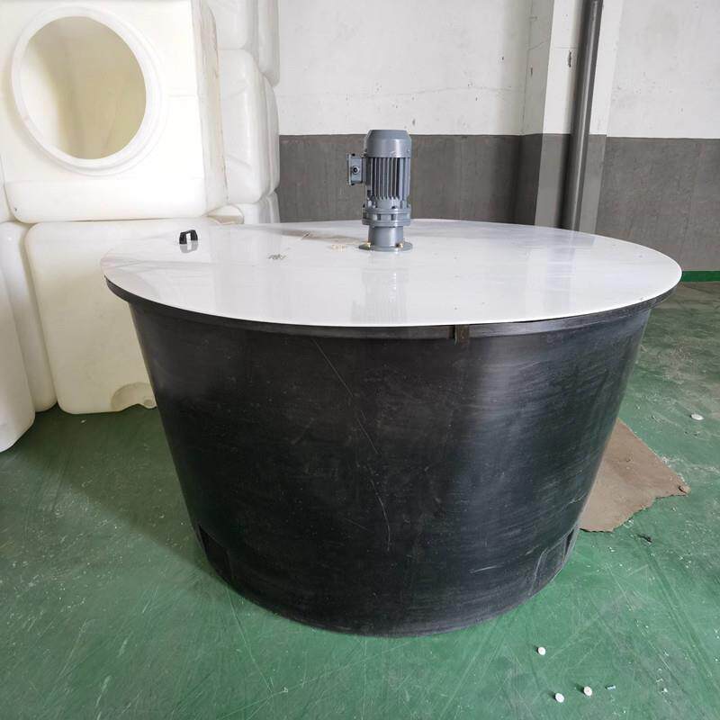 华社1000L滚塑数字施肥搅拌桶母液肥料桶可配搅拌机