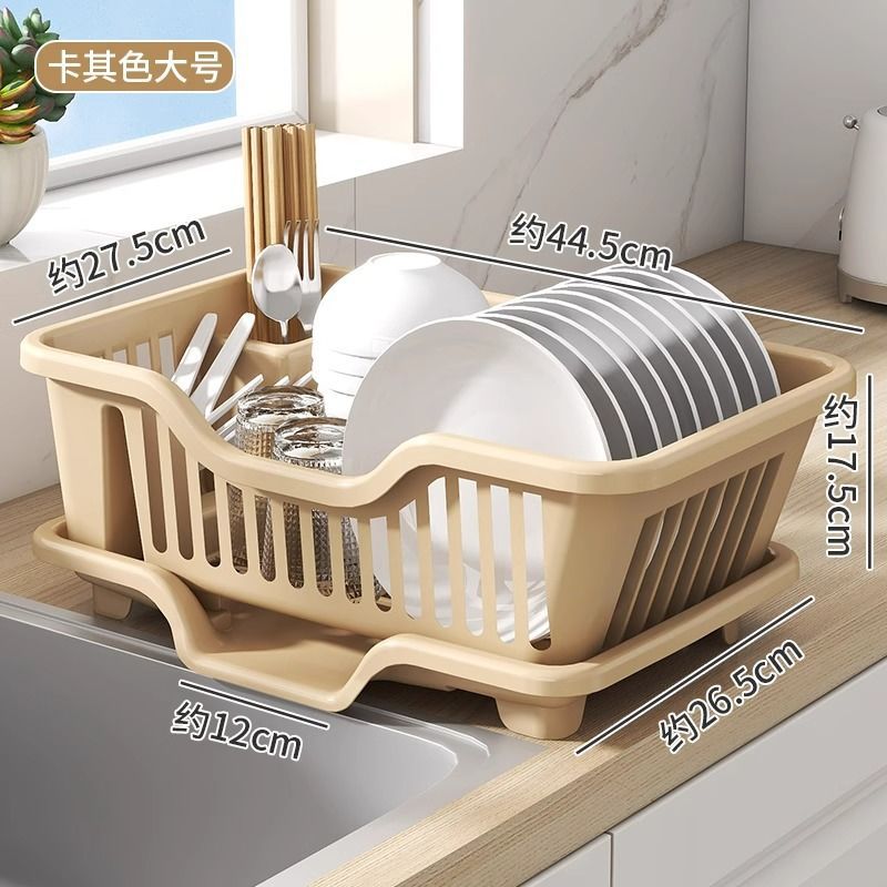 沥水厨房碗碟收纳厨房清洁收纳架