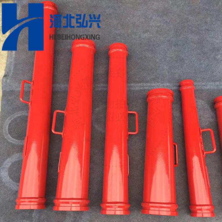 地泵输送变径管 DN150-125*1200焊接加厚变径管 通铺耐磨焊椎管