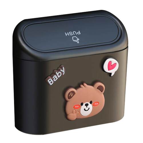 Car trash bin, universal car door storage bin, multi-functio
